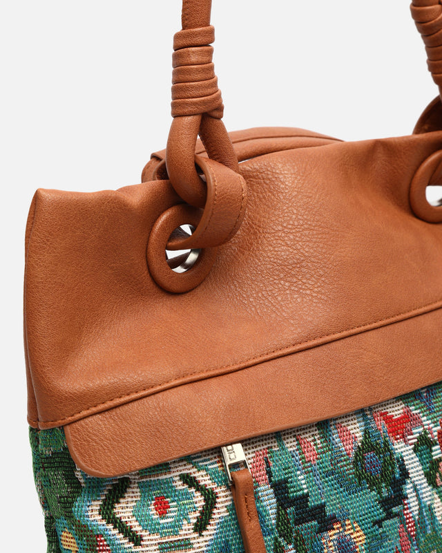 Sac Dos Femme Sécurisé Sac à Dos Antivol MISAKO Mili - 29x33x13 Cm - Vert - Petit Et Spacieux - Femme Sac à Dos Sécurité Quotidien