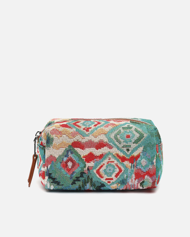 Zaria neceser con estampado jacquard