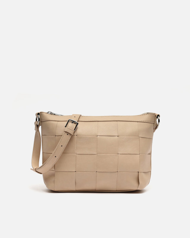 Fusito petit sac à bandoulière tressé