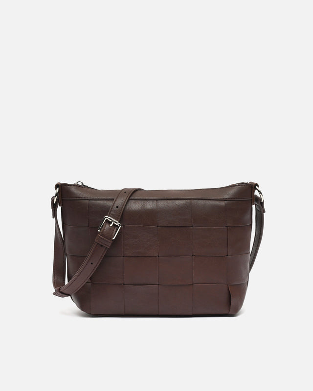 Fusito petit sac à bandoulière tressé