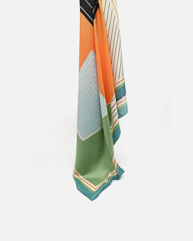 Encina pañuelo estampado