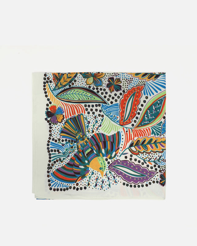 Girasol pañuelo estampado