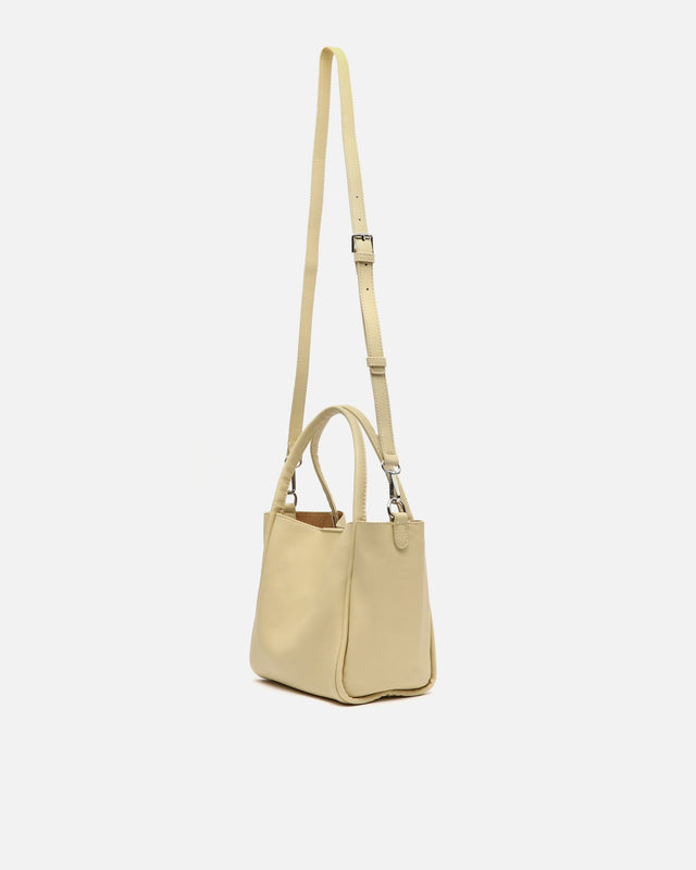 MISAKO Cacao Borsa a tracolla imbottita Donna - Cacao Bianco 16 X 22 X 6 cm MISAKO Cacao Borsa a tracolla imbottita Donna - Cacao Bianco 16 X 22 X 6 cm