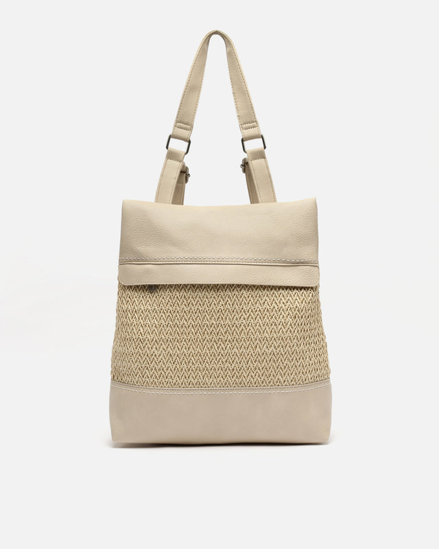 Tichi zaino antifurto effetto rafia