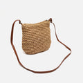 Tillian bolso bandolera efecto rafia con detalle colgante 