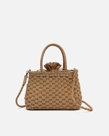 Milori bolso pequeño de mano efecto rafia 