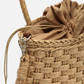 Milori bolso pequeño de mano efecto rafia 