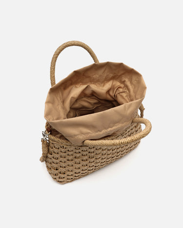 Milori bolso pequeño de mano efecto rafia 