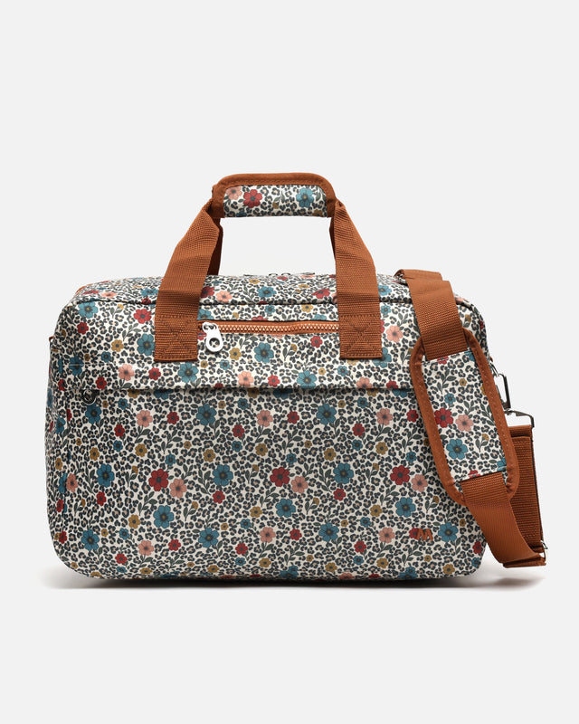 Leoflor mala de fim-de-semana com estampado e manípulo a tiracolo removível 