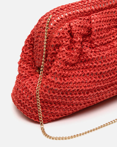 Ropo bolso de mano e bandolera efecto rafia 