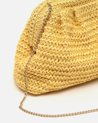 Ropo bolso de mano e bandolera efecto rafia 