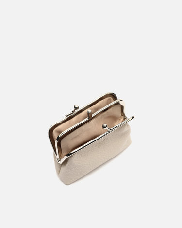 Peace coin purse with two compartments 