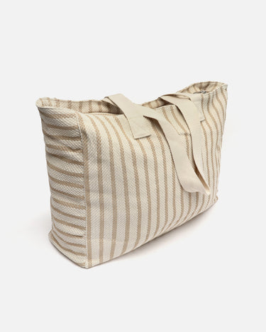 Playa Bolsa para la playa grande con estampado jacquard 