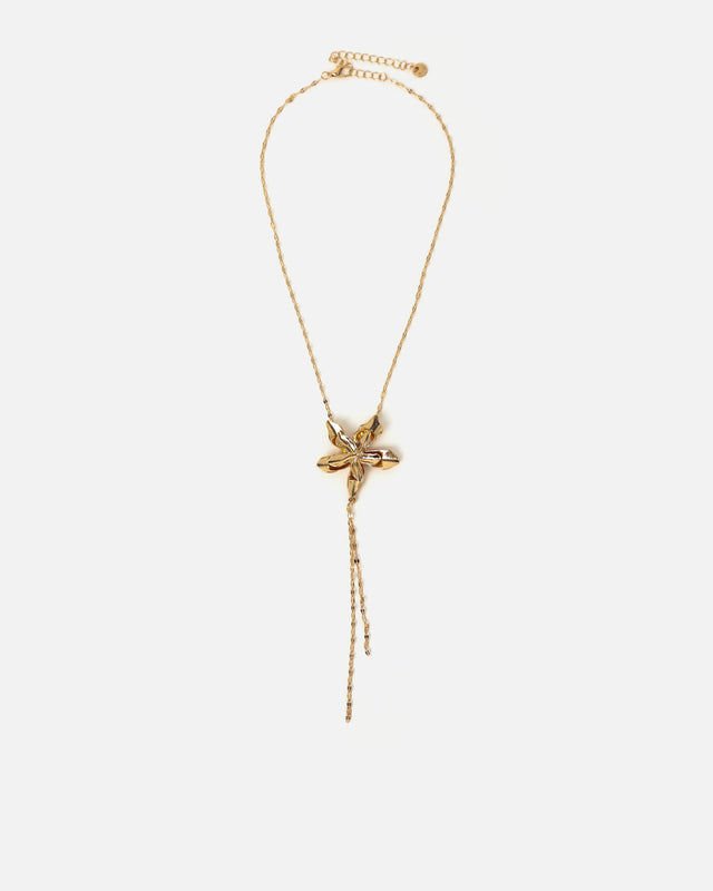 Petra collar largo flor