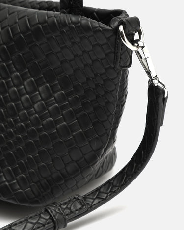 Trena Tote-style bag with braided finish 