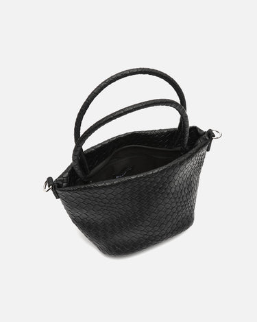 Trena Tote-style bag with braided finish 