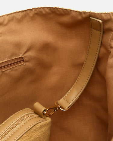 Eisi bolso shopper grande efecto rafia 