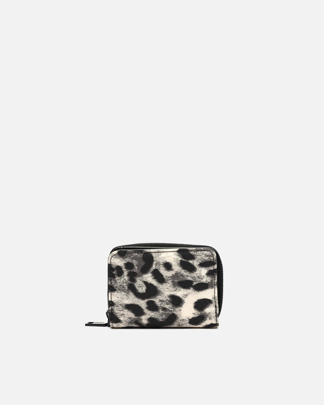 Saturnia kleine portemonnee met dierenprint