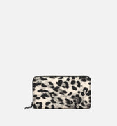 Saturnia monedero grande animal print 