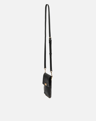 Nairix bolso bandolera mini para móvil con detalles metálicos 