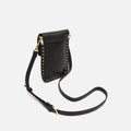 Nairix bolso bandolera mini para móvil con detalles metálicos 
