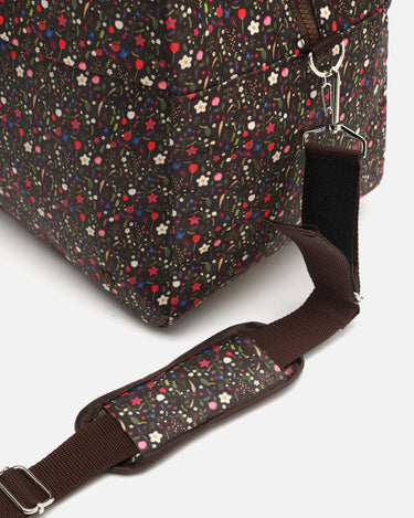Florma bolsa fin de semana con estampado y asa bandolera extraíble 