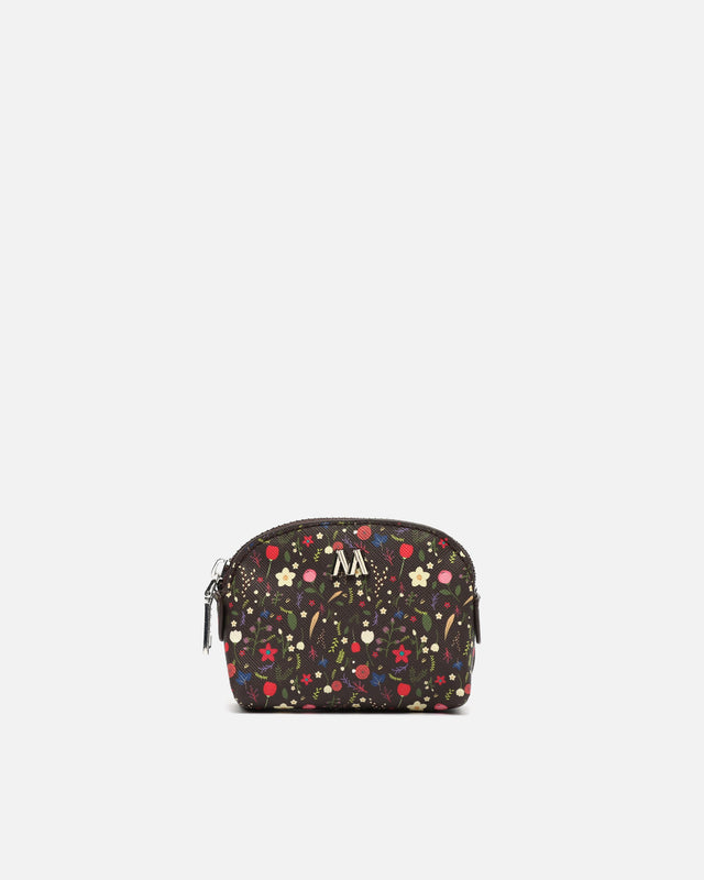 Florma printed coin purse with zip closure