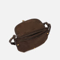 Venizia bolso bandolera pequeño efecto ante con estampado animal print 