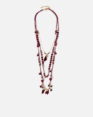 Liora multicollar largo con detalles 