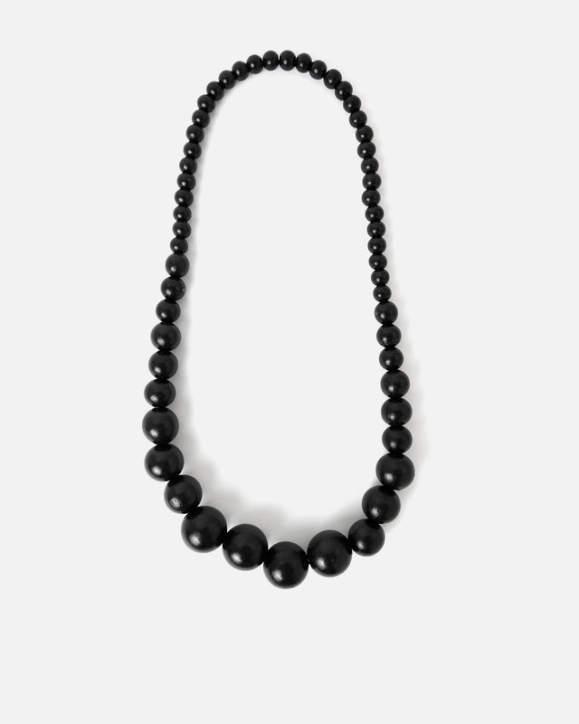 Nero necklace with large beads