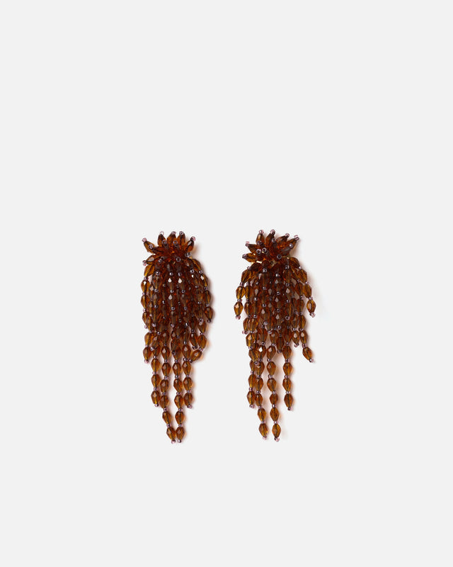 Ambar pendientes largos