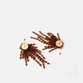 Ambar pendientes largos 