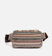 Jaka riñonera con estampado jacquard 