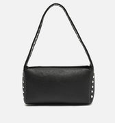 Korea bolso de hombro pequeño con detalles metálicos 