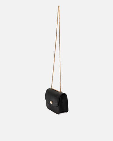 Viela bolso de fiesta pequeño con solapa y estampado animal print 