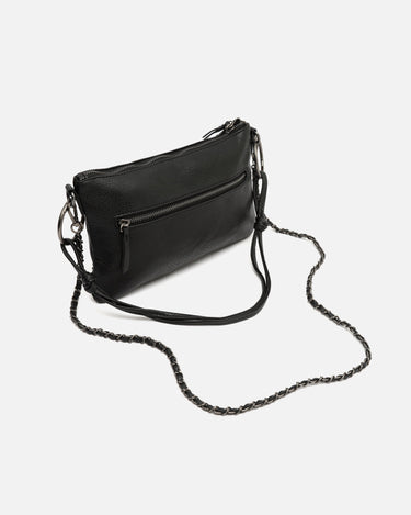 Tachitu bolso de hombro e bandolera pequeño con detalles metálicos 