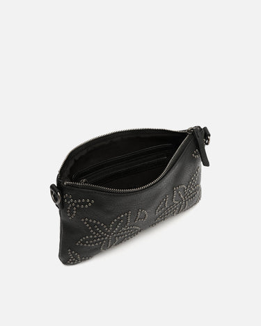 Tachitu bolso de hombro e bandolera pequeño con detalles metálicos 