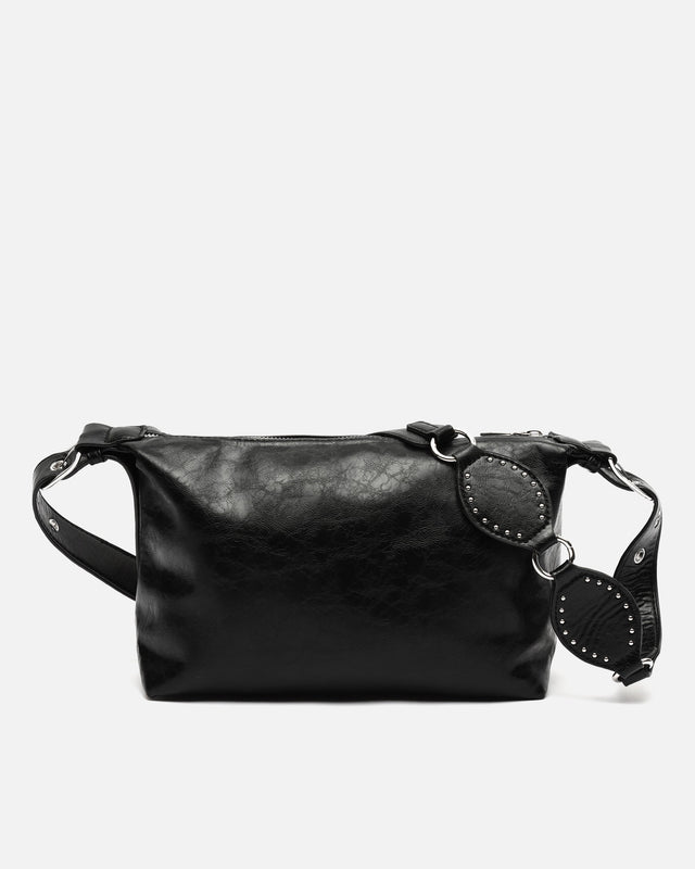 Gosti bolso bandolera pequeño con detalles metálicos