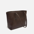 Cachi bolso shopper grande efecto ante y detalles metálicos 