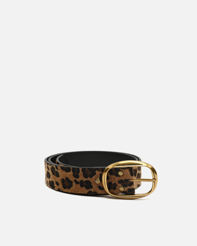 Almera cinturón animal print