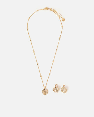 Medalli set collar con pendientes 