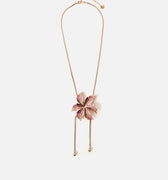 Flower collar largo flor 