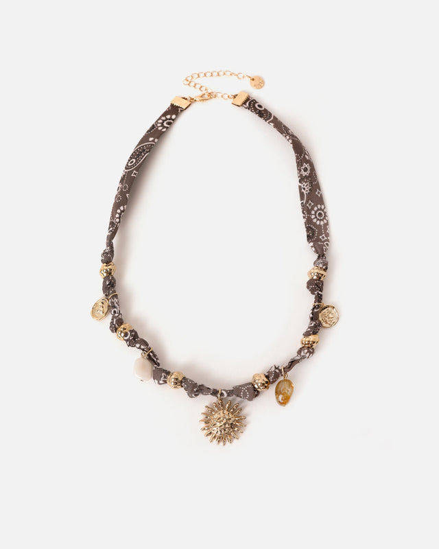 Muxuar collier avec détails pendants