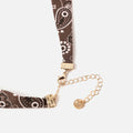 Muxuar collar con detalles colgantes 