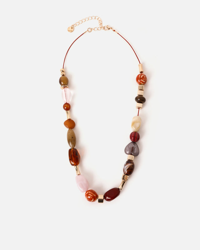 Orana collier avec pierres
