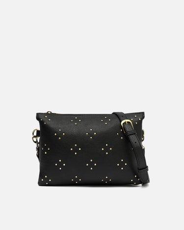Florchito bolso bandolera pequeño con detalles metálicos 