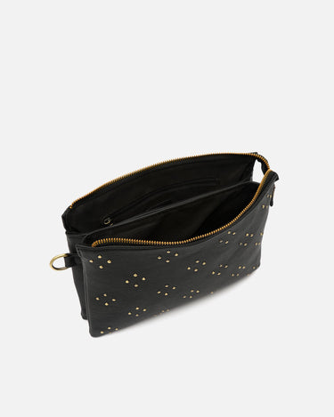 Florchito bolso bandolera pequeño con detalles metálicos 