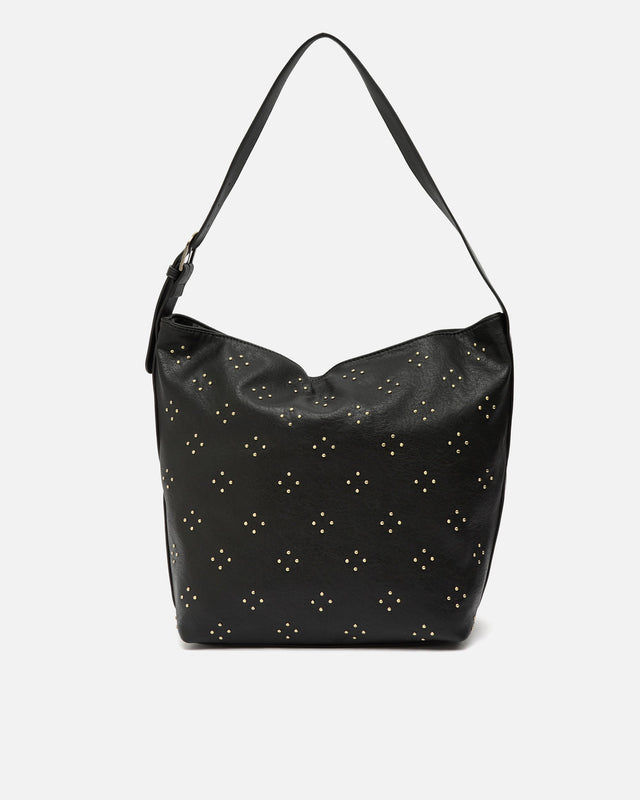 Florchi large hobo bag with metallic details