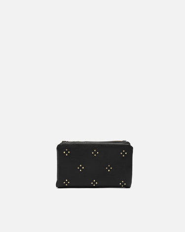 Florchi monedero pequeño con detalles metálicos 