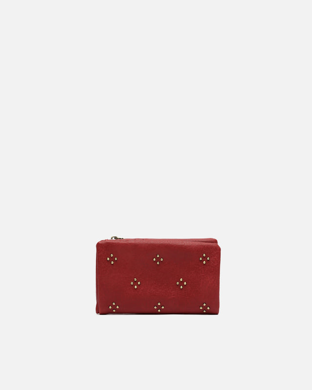 Florchi kleines Portemonnaie mit Metalldetails